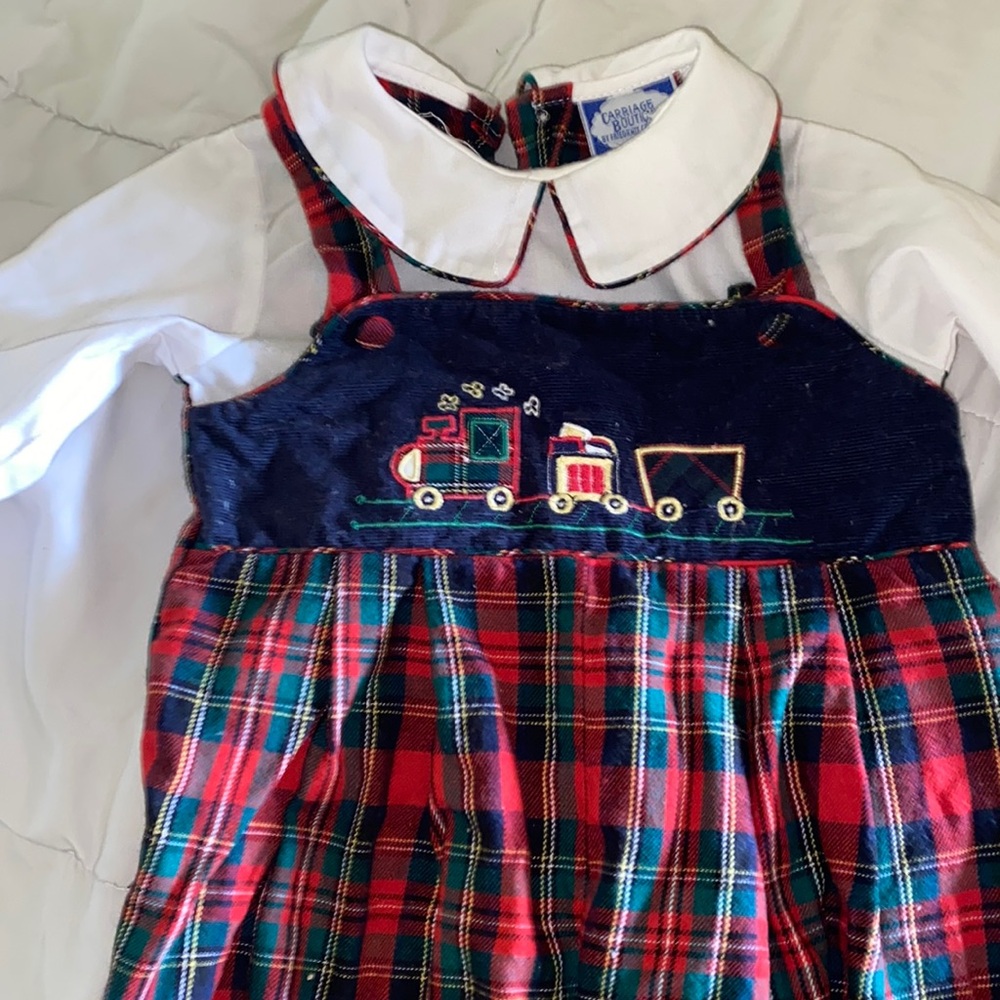 Christmas baby onsie